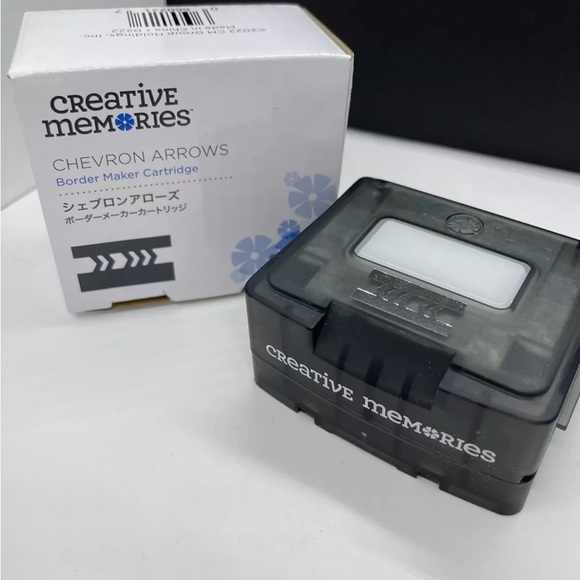 Creative Memories Chevron Arrows Border Maker Cartridge Brand New - Picture 3 of 9